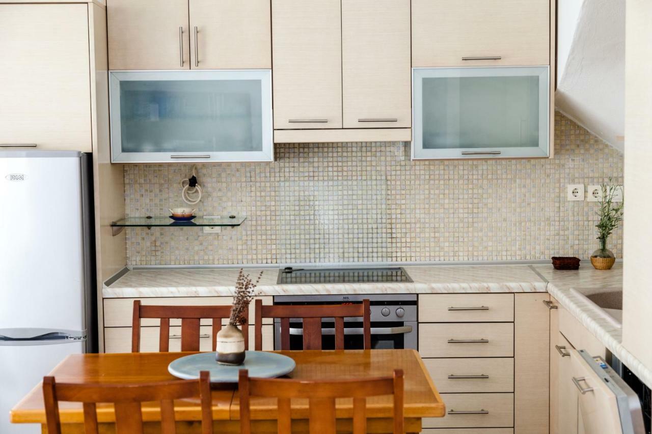 Casa Bianca Μεζονέτα Με Θέα Στη Θάλασσα Lägenhet Neos Marmaras Exteriör bild
